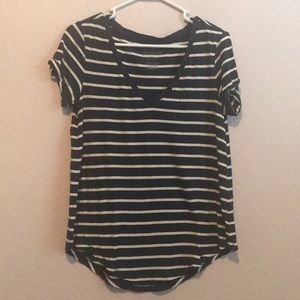 soft & sexy aeo stripe shirt